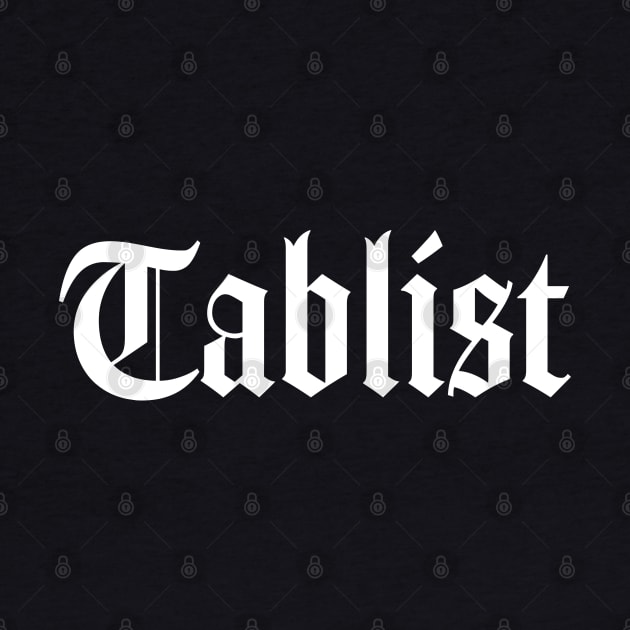 Tablist OE by Tee4daily